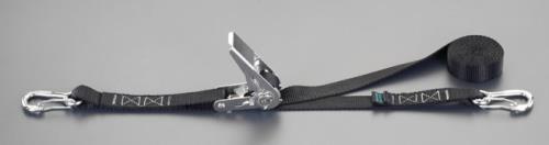 ESCO（エスコ） 199kg/25mmx6.0m ベルト荷締機(ｽﾃﾝﾚｽ製) EA982BB-33