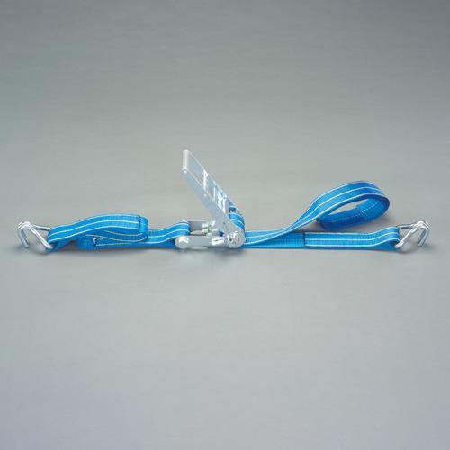 ESCO（エスコ） 75mmx 9.0m/2540kg ﾍﾞﾙﾄ荷締機(両端ﾌｯｸ型) EA982ST-39