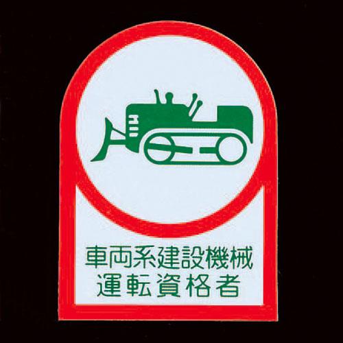 ESCO（エスコ） 35x25mm ﾍﾙﾒｯﾄｽﾃｯｶｰ(車両系設備/2枚) EA983AN-26A