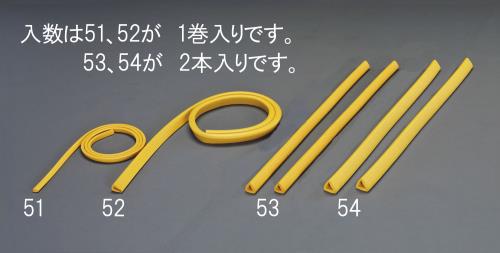 カーボーイ 18x25mm/ 2m クッションガード(挟み込型)黄 AC-87