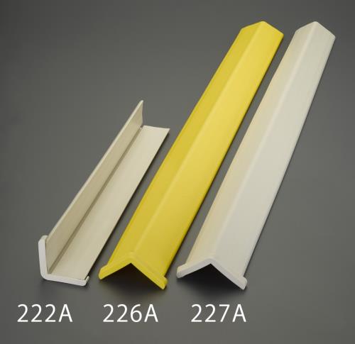 ESCO（エスコ） 65x65x1000mm コーナーガード(ﾚﾓﾝｲｴﾛｰ) EA983FJ-226A