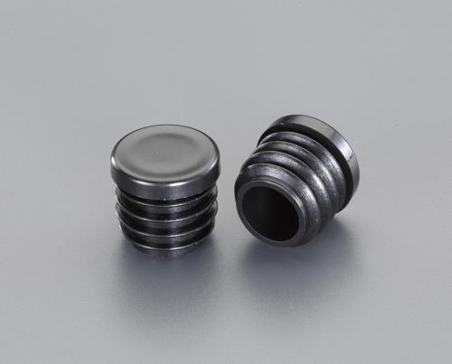 ESCO（エスコ） φ19mm 丸型保護キャップ(ｸﾛ/4個) EA983FP-32