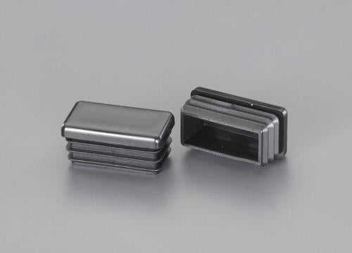 ESCO（エスコ） 60x 30mm 角型保護キャップ(ｸﾛ/2個) EA983FP-93