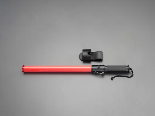 ESCO（エスコ） [単2x2本] LED誘導灯(赤色/520mm/ﾎﾙｽﾀｰ付) EA983FR-126