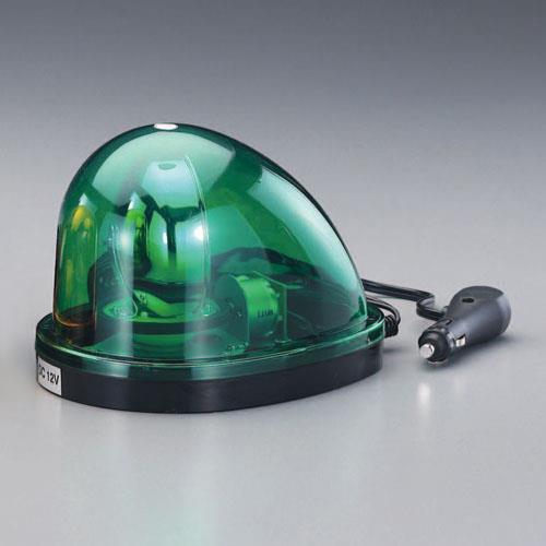 ESCO（エスコ） DC12V/24V 自動車用ＬＥＤ回転灯(緑色) EA983FS-54A