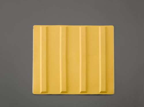 ESCO（エスコ） 300x 300mm 点字パネル(仮設専用/ﾗｲﾝ) EA983FY-62