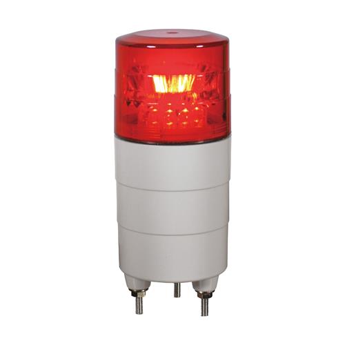 日恵製作所 AC100V ＬＥＤ小型回転灯(赤) VL04M-100NPR