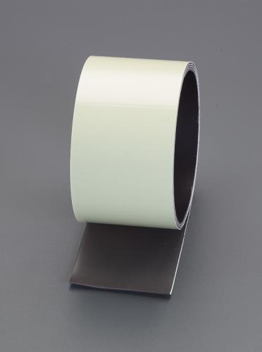 ESCO（エスコ） 50x1000mm 蓄光マグネットシート(高輝度) EA983GB-131