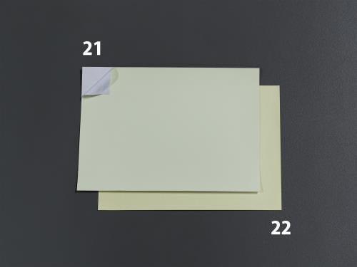 ESCO（エスコ） 297x210mm 蓄光粘着シート EA983GG-21