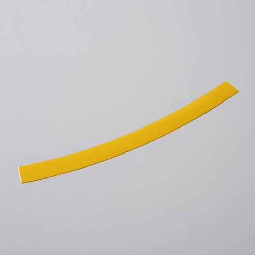 ESCO（エスコ） 20x260mm ﾍﾙﾒｯﾄ用反射テープ(黄/10本) EA983GK-3