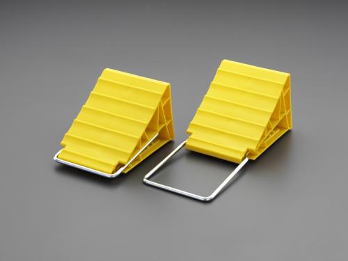 ESCO（エスコ） 123x175x105mm タイヤストッパー(2個組) EA984VA-20