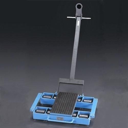 ESCO（エスコ） 6.0ton トランスポートローラー(ﾊﾝﾄﾞﾙ付) EA986DB-57