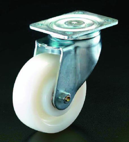 ESCO（エスコ） 200mm キャスター(自在金具･ﾅｲﾛﾝ車輪) EA986HP-200