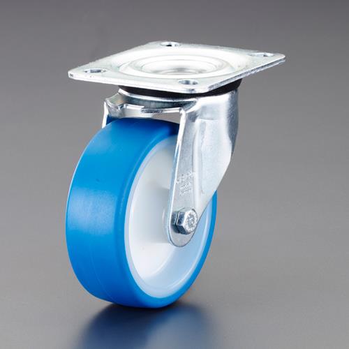 ESCO（エスコ） 125mm キャスター(自在金具/静音快適型) EA986KA-92