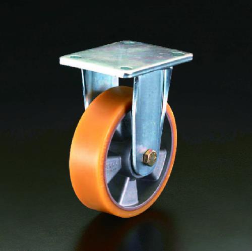 ESCO（エスコ） 250mm キャスター(固定金具) EA986KH-250