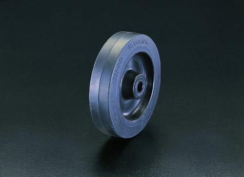 ESCO（エスコ） 200x50mm 車輪(ﾗﾊﾞｰﾀｲﾔ･ﾅｲﾛﾝﾘﾑ･ﾛｰﾗｰﾍﾞｱﾘﾝｸﾞ EA986MJ-200