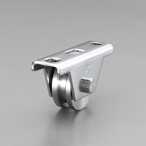 ESCO（エスコ） 60mm/ 300kg 戸車(重量用・ｽﾃﾝﾚｽ製) EA986RB-60