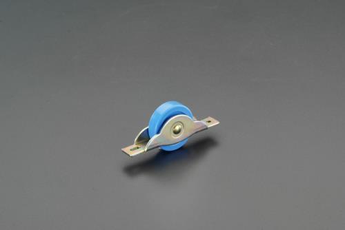 ESCO（エスコ） 30mm 戸車(平型･耐衝撃性特殊ﾅｲﾛﾝ) EA986RG-130H