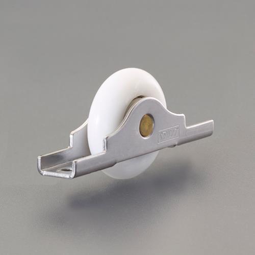 ESCO(エスコ) 42mm 戸車(U型・ポリアセタール樹脂車・ステンレス枠) EA986RH-18