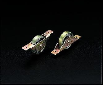 ESCO（エスコ） 30mm 戸車(平型･ｽﾁｰﾙ製/2個) EA986RJ-30