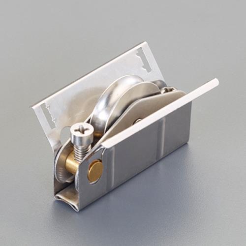 ESCO（エスコ） 10- 14mm ｻｯｼ取替戸車(平行型/ｽﾃﾝﾚｽ車) EA986RJ-68