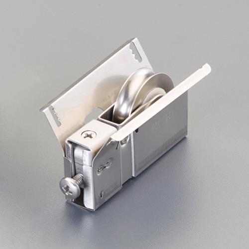 ESCO（エスコ） 12- 23mm ｻｯｼ取替戸車(平行型/ｽﾃﾝﾚｽ車) EA986RJ-70