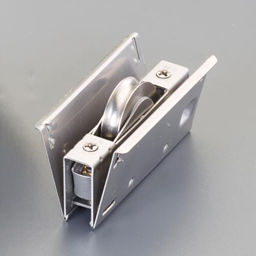 ESCO（エスコ） 13- 28mm ｻｯｼ取替戸車(平行型/ｽﾃﾝﾚｽ車) EA986RJ-74