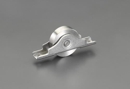 ESCO（エスコ） 36mm/50kg 戸車(平型･ｽﾃﾝﾚｽ製) EA986RY-32