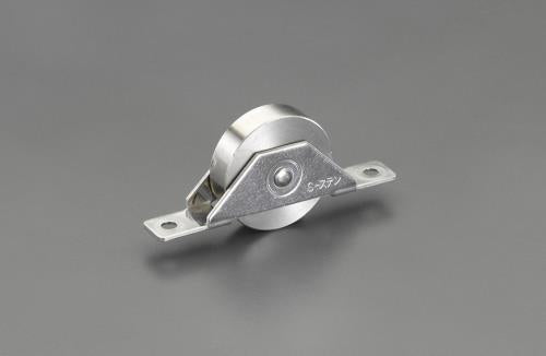 ESCO（エスコ） 30mm/30kg 戸車(平型･ｽﾃﾝﾚｽ製) EA986RY-36