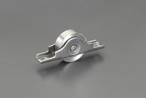 ESCO（エスコ） 42mm/80kg 戸車(平型･ｽﾃﾝﾚｽ製) EA986RY-43