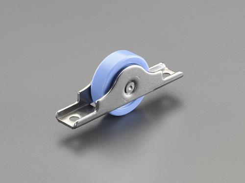 ESCO（エスコ） 30mm/20kg 戸車(平型･ｳﾚﾀﾝ製) EA986RY-6