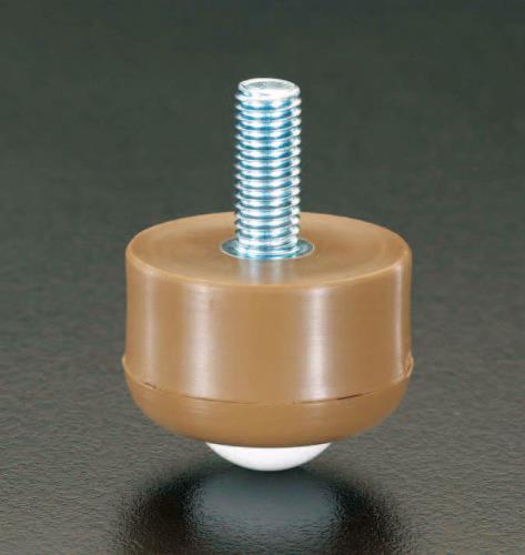 ESCO(エスコ) 42.0x34.5mm ボールキャスター(プラスティック製) EA986S-1