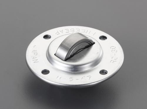 ESCO（エスコ） 55.5x26.0mm [ｽﾁｰﾙ製]ローラーキャスター EA986S-91