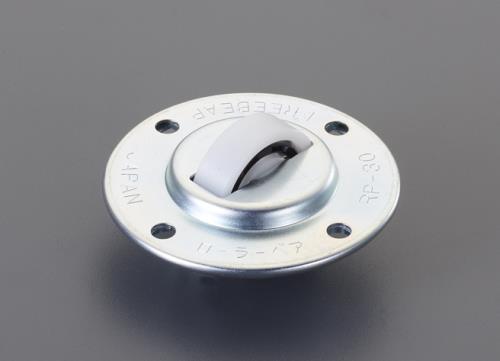 ESCO（エスコ） 55.5x26.0mm [樹脂製]ローラーキャスター EA986S-93