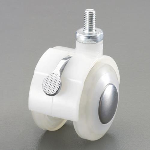 東信製作所（トーシン） 50mm キャスター(ﾂｲﾝﾎｲｰﾙ･ﾌﾞﾚｰｷ付) MYS50-B