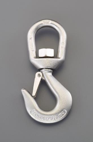 ESCO（エスコ） 1130kg スイベルアイフック(ｽﾃﾝﾚｽ製) EA987G-9