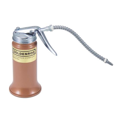 ESCO（エスコ） 180ml ポンプオイラー(ﾌﾚｷｼﾌﾞﾙﾉｽﾞﾙ･ｽﾁｰﾙ製) EA990B-12