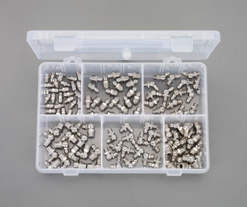 ESCO（エスコ） UNF1/4'- G 1/8' グリースニップルセット EA991CX-42