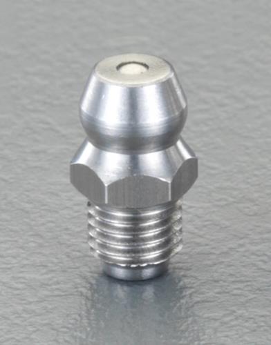 ESCO（エスコ） R 1/4' (直)   グリースニップル(ｽﾃﾝﾚｽ製) EA991CZ-202