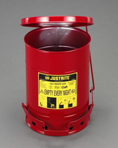 ESCO（エスコ） φ354x464mm/34L 工業用ダスト缶(ｾｰﾌﾃｨｰ) EA991JS-12