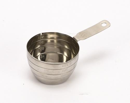 ESCO（エスコ） 200ml 計量カップ(ｽﾃﾝﾚｽ製) EA991KS-31