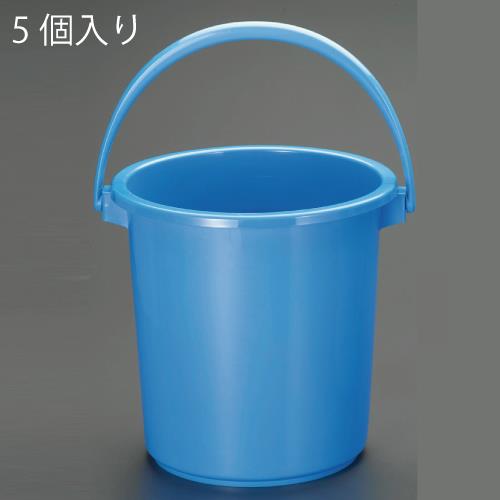 ESCO（エスコ） 15.0L ポリバケツ(5個) EA991PE-15