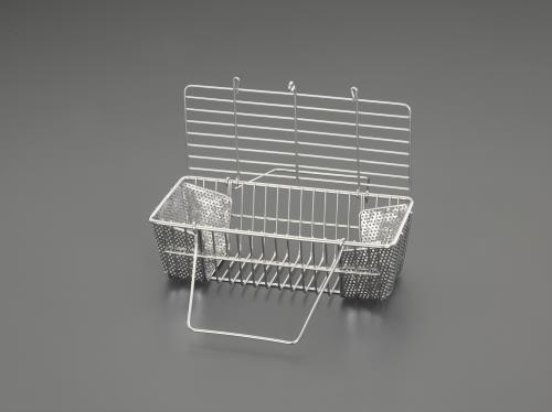 ESCO（エスコ） 200x102x67mm 洗浄かご(ｽﾃﾝﾚｽ製) EA992CE-151