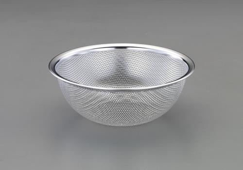 ESCO（エスコ） φ300x115mm 洗浄ざる(ﾊﾟﾝﾁﾝｸﾞ･ｽﾃﾝﾚｽ製) EA992CE-26