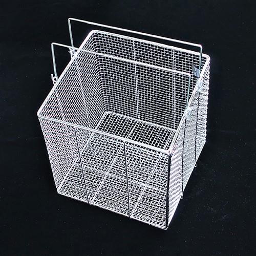 ESCO（エスコ） 220x220x220mm 洗浄かご・角型(ｽﾃﾝﾚｽ製) EA992CF-4