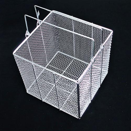 ESCO（エスコ） 250x250x250mm 洗浄かご・角型(ｽﾃﾝﾚｽ製) EA992CF-5