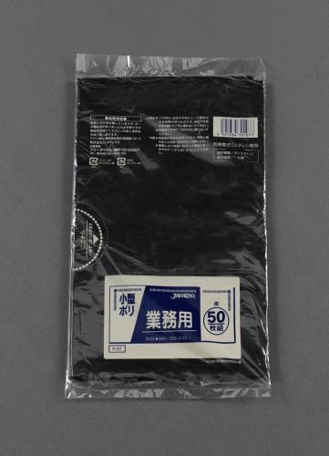 ESCO（エスコ） 320x380mm ポリ袋(黒/50枚) EA995AD-120