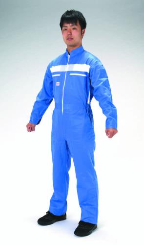 ESCO（エスコ） [Ｍ] 夏用・継ぎ服(青) EA996AA-81