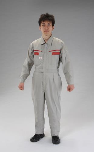 ESCO（エスコ） [3L] 夏用･継ぎ服(ｼﾙﾊﾞｰｸﾞﾚｰ) EA996AJ-4