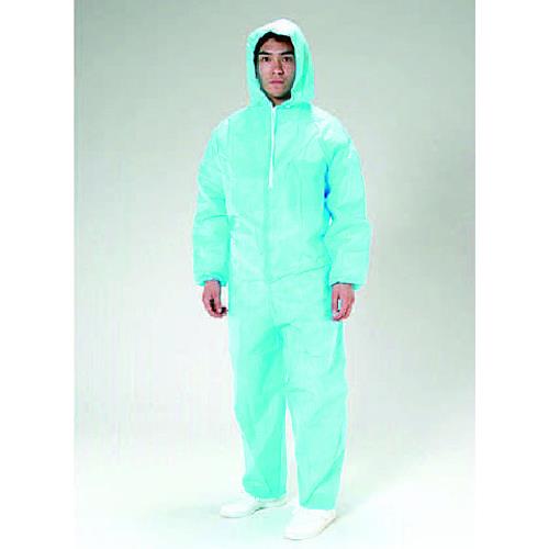 アゼアス [Ｌ] 使い捨て簡易防護服 AZWORK1000B-L